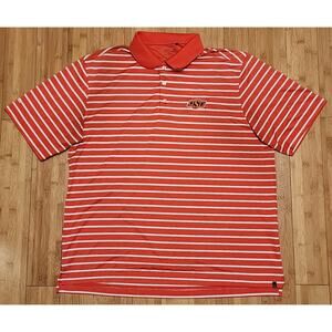 PING Oklahoma State Cowboys OSU Golf Polo Shirt Men's XL Short Sleeve Orange